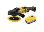 Dewalt Dcm 849 N Levigatrice Orbitale A Batteria 18 V 180 Mm Brushless + 1X Batteria Powerstack 1,7 Ah - Senza Caricabatteria