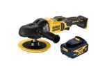 Dewalt Dcm 849 N Levigatrice Eccentrica A Batteria 18 V 180 Mm Brushless + 1X Batteria 4,0 Ah - Senza Caricabatterie