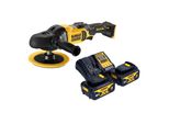 Dewalt Dcm 849 M2 Levigatrice Eccentrica A Batteria 18 V 180 Mm Brushless + 2X Batteria 4,0 Ah + Caricabatteria