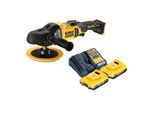 Dewalt Dcm 849 D2 Levigatrice Eccentrica A Batteria 18 V 180 Mm Brushless + 2X Batteria 2,0 Ah + Caricabatteria