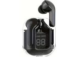Eko, Bluetooth 5.3 Tws Modello Cristal Con Display A Led, Nero
