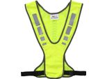 Gilet Di Sicurezza Ad Alta Visibilità Per Sport All'aperto, Corsa E Ciclismo, Gilet Riflettente Con Tasca