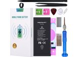 Tradebit Batteria Di Ricambio Compatibile Con Apple Iphone 8 Plus - Li-Ion - 3420 Mah - Batteria Di Ricambio Ad Alta Capacità