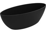 Mexen Prato Vasca Freestanding In Conglomerato 170 X 70 Cm, Nero Opaco - 57251707070