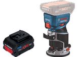 Bosch Gkf 18V-8 Posa Professionale Per Bordi A Batteria 18 V 8,0 Mm Senza Spazzole + 1X Batteria Ricaricabile Procore 5,5 Ah - Senza Caricabatterie