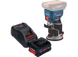 Bosch Gkf 18V-8 Posa Professionale Per Bordi A Batteria 18 V 8,0 Mm Senza Spazzole + 1X Batteria Ricaricabile Procore 5,5 Ah + Caricabatterie