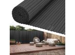 Jopassy Pvc Privacy Screen Mat Privacy Fence Screen Privacy Screen For Fence Balcony Grey 0.8 X 3M