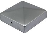 Gezu Impex Cappuccio Per Pali Piramidale 71 X 71 Mm Zincato A Caldo Copertura Per Pali A Piramide Tappi Per Pali Per Recinzione