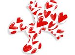 Stampa Su Acrilico Splat On Hearts