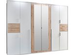 Armadio Vegas Armadio Per La Camera Da Letto Design Selezionabilebianco / Rovere Artigianale