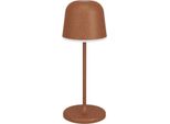 Eglo Led Mannera-S Lampada Da Tavolo, Touch, Color Ruggine, Per Interni Ed Esterni, 901879