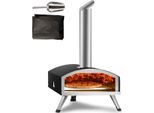 Forno Per Pizza Da Esterno – A Legna – Pietra Refrattaria – Fino A 300 °C – Paletta Per Pizza Inclusa