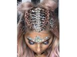Gioielli Per Viso E Capelli - Accessori Per Capelli - Design Con Diamanti - Glitter - Carnevale E Festival - Accessori Per Capelli - Design Con Diamanti - Glitter - Carnevale E Festival