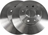 2X Disco Freno Vaico V24-40004 Posteriore Per Fiat Bravo Ii (198) Stilo (192)