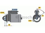 Motorino Di Avviamento Bosch (0 986 018 830) Per Mini Starter