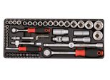 Set Di Chiavi A Bussola Stubai 56 Pezzi 1/4' + 1/2'