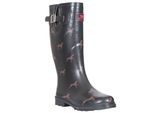 Stivali Di Gomma Da Donna Trespass Samira TP4178 (37 Eu) (Nero/Fantasia)