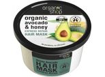 Organic Shop Maschera Per Capelli Express Repair Avocado E Miele 250Ml