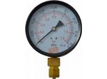 Manometro 100 Mm, 16 Bar, Ingresso Laterale M20X1,5 + Riduttore Da 1/2