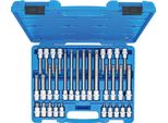Set Di Bussole Con Attacco Quadro 12,5 Mm (1/2") | Profilo Tp (Per Torx Plus) TP20 - TP70 | 32 Pz."