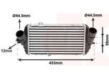 Van Wezel 82014711 - Intercooler Oe 282712A650 Per I20 (Gb, Ib), Rio Iv (Fb, Sc, Yb), Stonic (Yb)