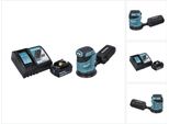 Makita Dbo 180 RG1 18 V - Levigatrice Eccentrica A Batteria Da 125 Mm + 1X Batteria 6,0 Ah + Caricatore