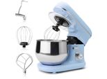 Robot Da Cucina Bomann 1100W | Impastatrice 5L | Incl. Gancio Per Impasto, Sbattitore E Frusta | Robusto Cambio Speciale | Impastatrice Km 6030 Cb Blu