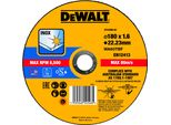 Dewalt Disco Da Taglio Ad Alte Prestazioni In Acciaio Inox Piatto 180X1,6 Mm