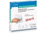 HöGa Compresse Sterili 5X5Cm 5X2 Pz