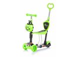Chipolino Scooter Con Manubrio Kiddy Evo 3In1 Verde Graffiti