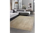 Tappeto Moderno Da Salotto Unicolore Marrone Tortora Dimensioni - 60X110 Cm