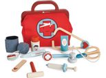 Valigetta Del Medico In Legno Tender Leaf Set Medico Giocattolo Per Bambini
