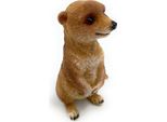 Onwomania Statuetta In Poliresina Suricato Mangusta Animale Decorativo In Poliresina Marrone 7,3 Cm
