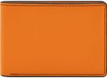 Fossil Portafoglio Steven Fpw Bifold Wallet Medium Orange Arancione