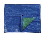 Tenda Edm Bifacciale Blu Verde 90 G/M² 4 X 6 M