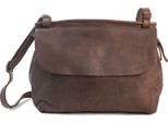 Harold's Pelle Borsa A Tracolla Borsa A Tracolla Submarine Shoulderbag Flap Brown Marrone Scuro
