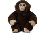 Wwf - Peluche Eco - Animali Selvatici (15Cm) Peluche Realistico Peluche Animale Di Peluche Figura Scimpanzé