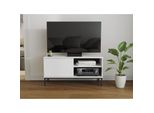 Tavolino Per Tv Fulton 1 - Bianco