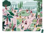 Puzzle Janod - Giardino Botanico - 200 Pezzi - Giocattolo Educativo