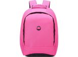 Delsey Paris Zaino Per Il Tempo Libero Zaino Con Scomparto Per Laptop Securban Backpack 15,6'' 27,16L Fuchsia Rosa