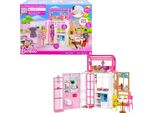 Mattel HCD47 - Barbie - Casa Da Gioco Arredata A 2 Piani Con Accessori (Senza Bambole)
