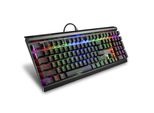 Sharkoon Skiller SGK60 - Cablato - Usb - Interruttore Meccanico - Qwerty - Led Rgb - Nero
