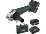 Metabo W 18 L 9-125 Smerigliatrice Angolare Rapida A Batteria