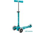 Micro Scooter | Mini Micro Deluxe Led Aqua