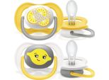 Philips Avent Succhietto SCF08018 In Silicone 2 Pezzi Senza Bpa Ultra Air Baby