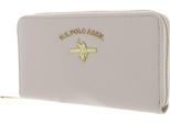U.S. Polo Assn. Portafoglio Stanford Zip Around Wallet Cream-White Bianco