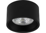 Lampada Da Incasso A Soffitto Faretto Da Incasso A Soffitto Zama Black S IP20 Nero Rotondo EDO777455 Edo