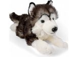 Carl Dick Husky, Nero, Disteso Circa 32 Cm In Totale 3552 Peluche, Peluche, Peluche