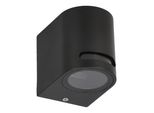 Lampada Da Giardino Facciate Illuminazione Da Parete Per Esterni Vira 1 GU10 Nero IP54 EDO777374 Edo Garden Line
