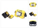 Dewalt Dcl 077 D1 Faro Da Lavoro Led A Batteria 12 V 18 V 2000 Lm IP54 + 1X Batteria Ricaricabile 2,0 Ah + Caricatore